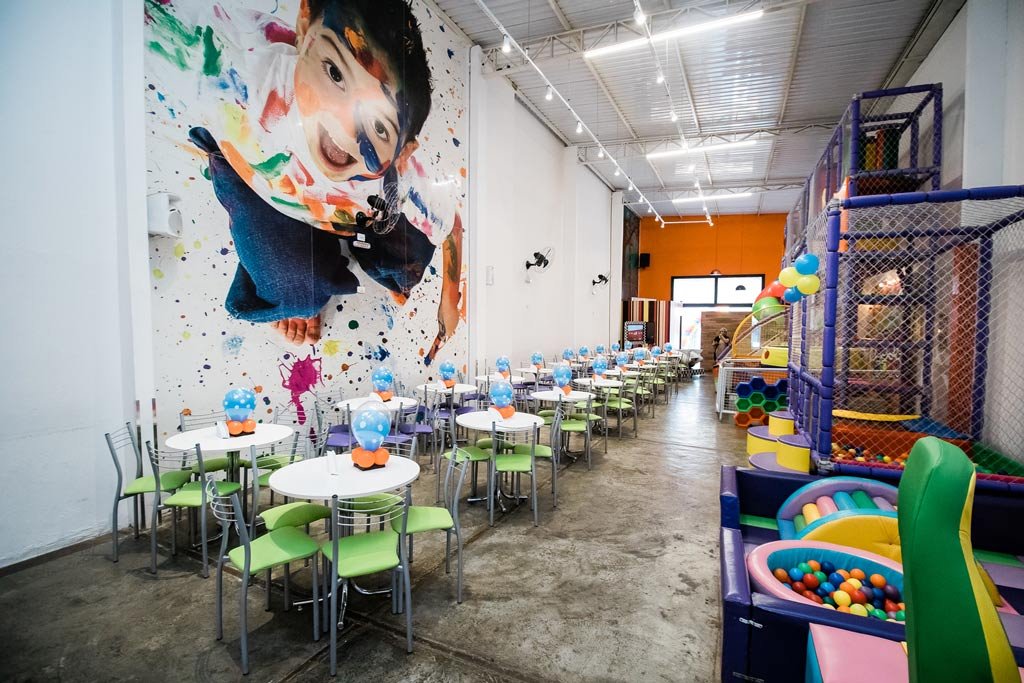 Estrutura Buffet Espaço Pirulito